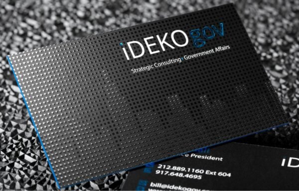 1000 Business Card, Spot UV Matt Lamination 400gsm