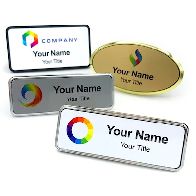Custom Epoxy Name Badges