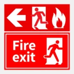 Road and safety Signs Sticker