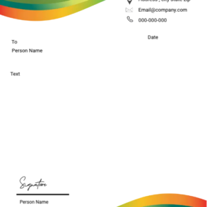 Letterhead head