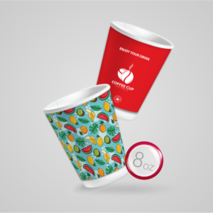 1000 Paper Cup 8oz (240cc) - Double Wall