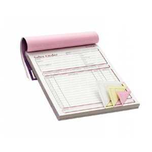 10 NCR Books – A5 Size (1 Color Printing, 1+1)