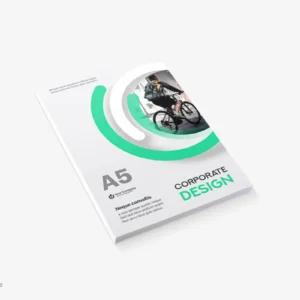 1000 Flyers A5 Real Size, 170 GSM, Glossy Paper