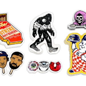 1000 Economy Custom Stickers, Glossy Laminated, 80 GSM