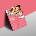 500 Flyers A6 Real Size, 170 GSM, Glossy Paper