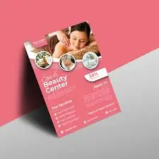 500 Flyers A6 Real Size, 170 GSM, Glossy Paper