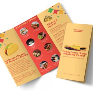 500 Brochure A4 (29 x 20 cm), 170 GSM, Glossy Paper