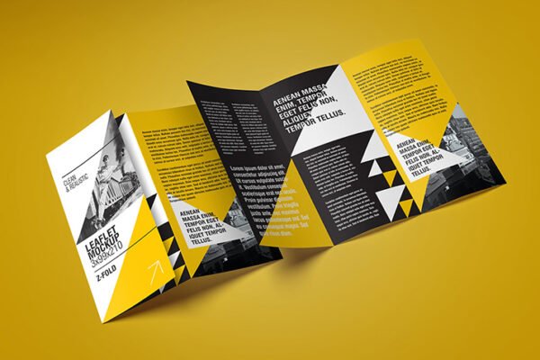 10,000 Brochure A4 (29 x 20 cm), 170 GSM, Glossy Paper