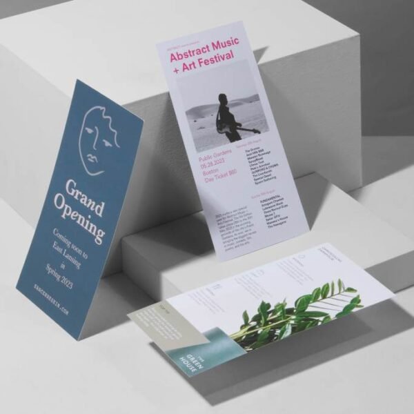 10000 Flyers DL (9.7×20 cm), 170 GSM, Glossy Paper