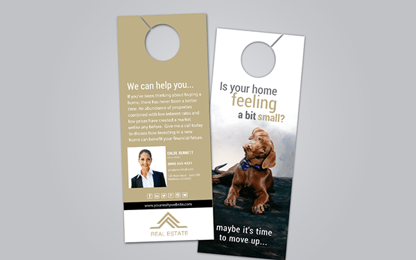 2000 Door Hanger, Glossy 170 GSM
