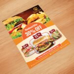 1000 Flyers A4 Real Size, 170 GSM Glossy Paper