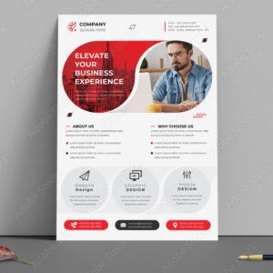 5000 Flyers A3 Real Size, 170 Glossy Paper