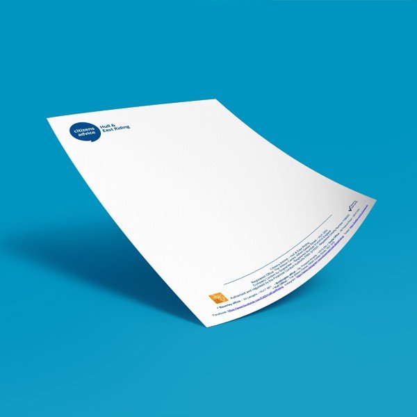 5000 Letterheads A6, Wood Free 100 GSM