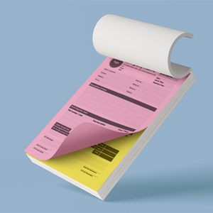 10 NCR – A4 Size, 4-Color Printing, 1+1