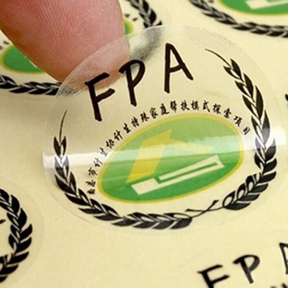 PVC Transparent Stickers