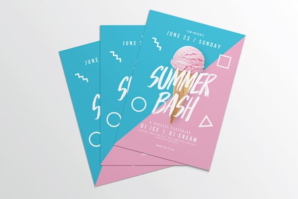 500 Flyers, A3 Real Size, 170 GSM Glossy Paper