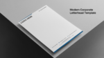 1000 Conqueror Laid White, 100 gsm Business Letterheads