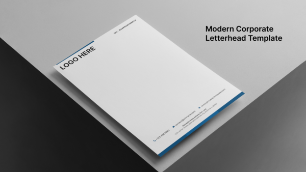 1000 Conqueror Laid White, 100 gsm Business Letterheads