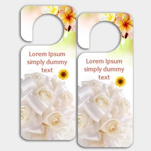 1000 Door Hanger Rounded Corner Design (Matt Lamination 350gsm)