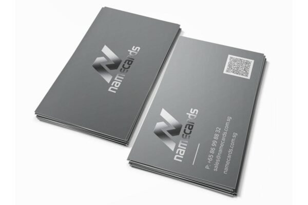 500 Business Card, Spot UV Matt Lamination 400gsm