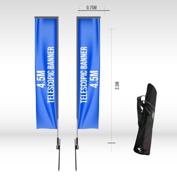 Telescopic Flags