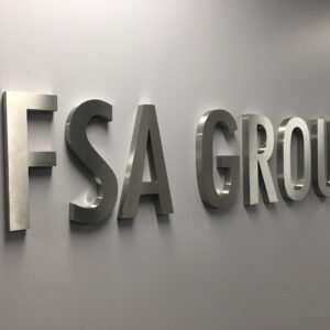 3D Stainless Steel Signage 1